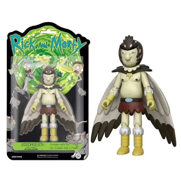 Funko Rick & Morty Bird Person Action Figure [Build Snowball Part, Damaged Package]
