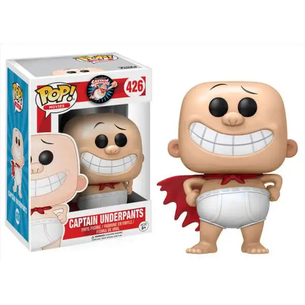 Funko POP! Movies Captain Underpants Vinyl Figure #426 [Damaged Package]