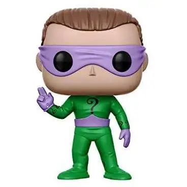Funko DC 1966 TV Series POP! Heroes The Riddler Vinyl Figure #183 [Wearing Mask, Regular Version, Loose]