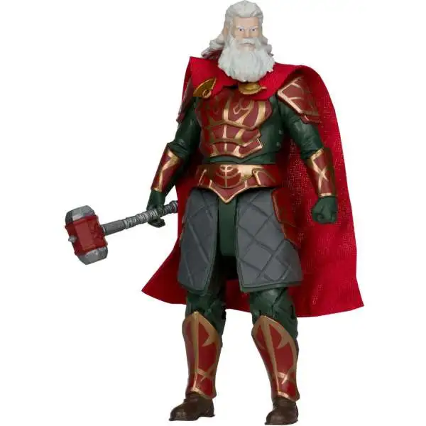 McFarlane Toys The Lord of the Rings The War of the Rohirrim Build Snow Troll Helm Hammerhand Action Figure