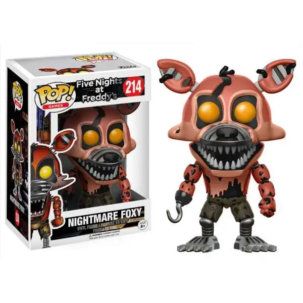  Funko Five Nights at Freddy's: Sister Location - Funtime Foxy  Collectible Plush,36 months to 1200 months : Toys & Games