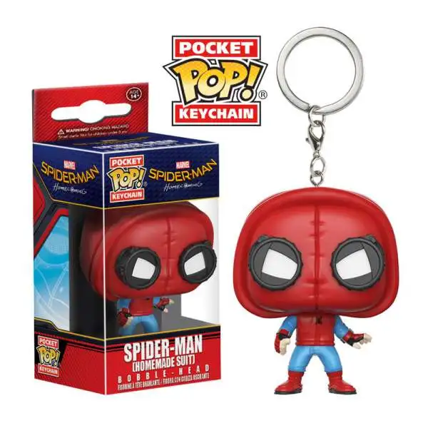 Funko Marvel Spider-Man: Homecoming Pocket POP! Spider-Man Keychain [Homemade Suit]