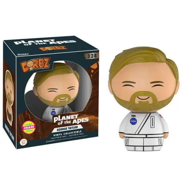 Funko Planet of the Apes Dorbz George Taylor Vinyl Figure #328 [White Suit Chase Version]