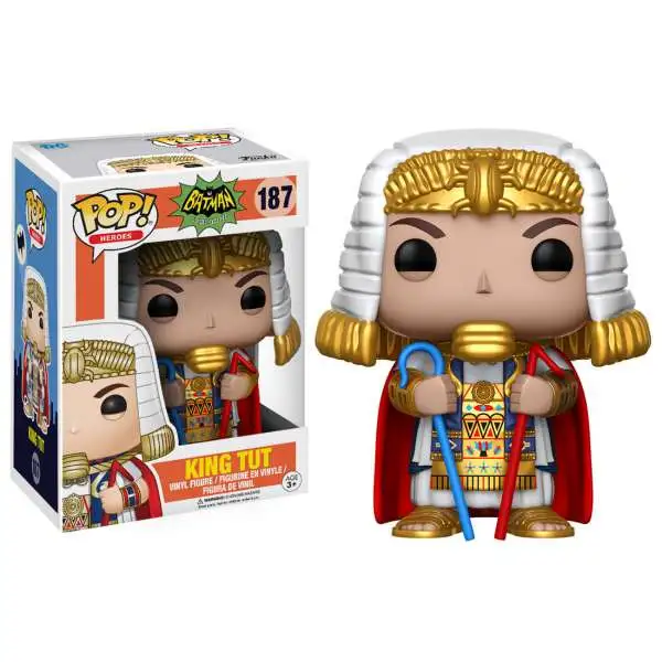 Funko DC 1966 TV Series POP! Heroes King Tut Vinyl Figure #187