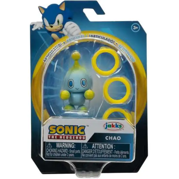 Sonic The Hedgehog Wave 13 Chao 2.5-Inch Mini Figure [with 3 Rings]