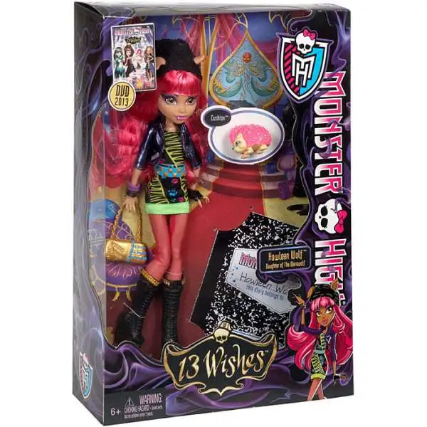 Monster High 13 Wishes Howleen Wolf 10.5-Inch Doll