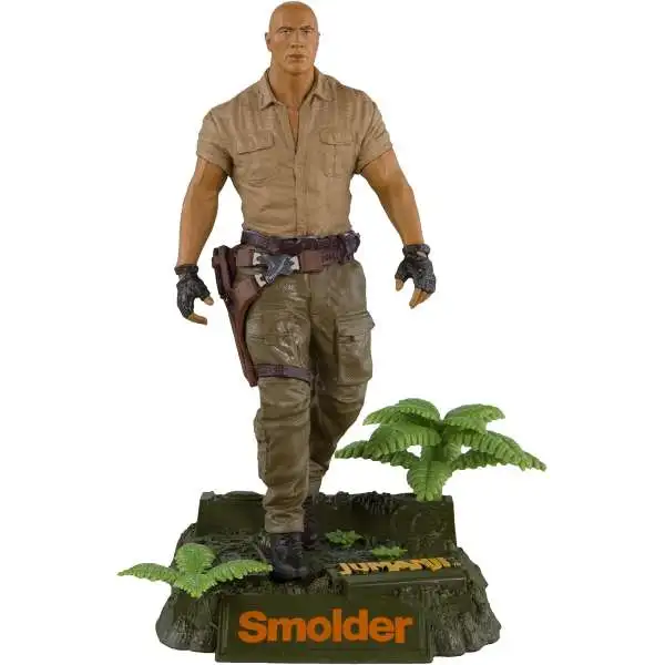 McFarlane Toys Jumanji The Next Level Movie Maniacs Dr. Smolder Bravestone 6-Inch Posed Figure Only 8,500 Made! [Damaged Package]