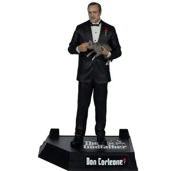McFarlane Toys The Godfather Movie Maniacs Don Corleone 6-Inch Posed Figure