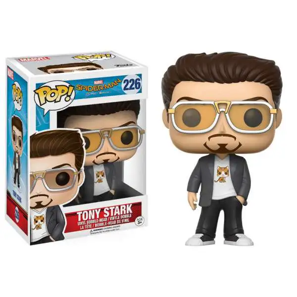 Funko Spider-Man: Homecoming POP! Marvel Tony Stark Vinyl Bobble Head #226 [Homecoming]