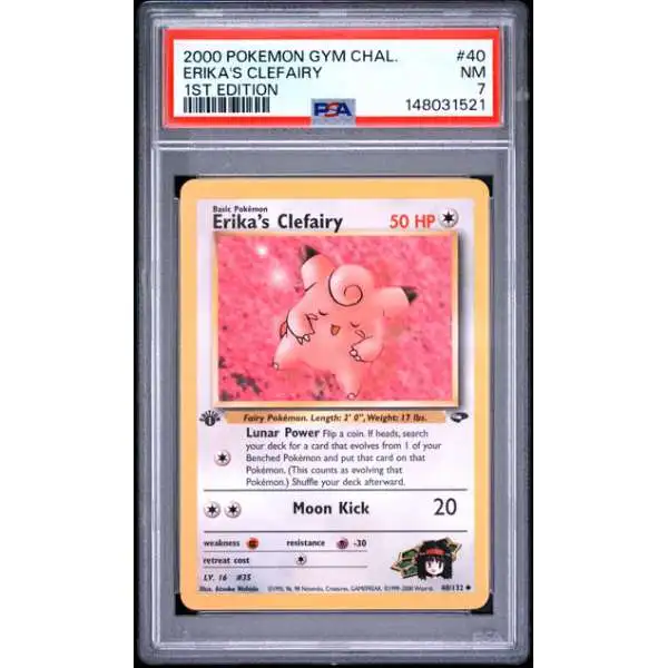 pokemon gym challenge cards 2000 Pokmon Koga's Beedrill Holo #9 PSA 7 Card Number / Rarity Gym Challenge -- Pokemon Card