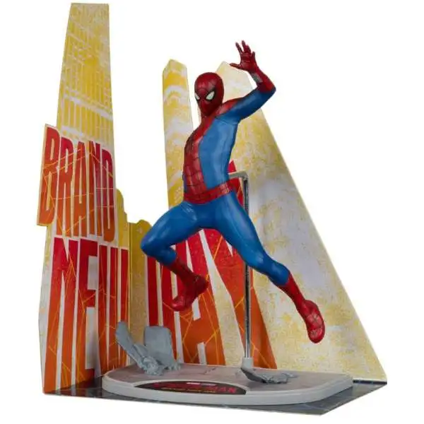 McFarlane Toys Marvel Spider-Man: Brand New Day Spider-Man Posed Figure [with Scene & Mini Poster]