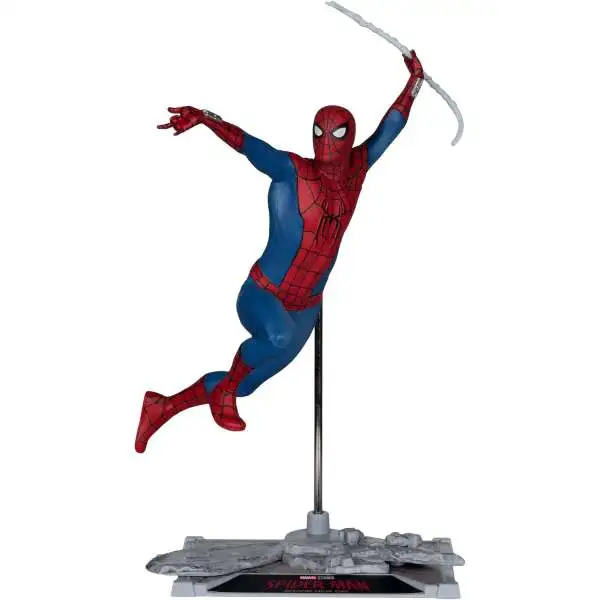 McFarlane Toys Marvel Spider-Man: Brand New Day Spider-Man Posed Figure with Scene