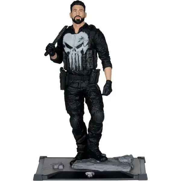 McFarlane Toys Marvel Spider-Man: Brand New Day The Punisher Posed Figure with Scene