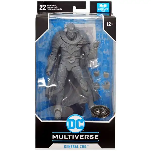 McFarlane Toys DC Multiverse General Zod Action Figure [Rebirth, Platinum Edition]