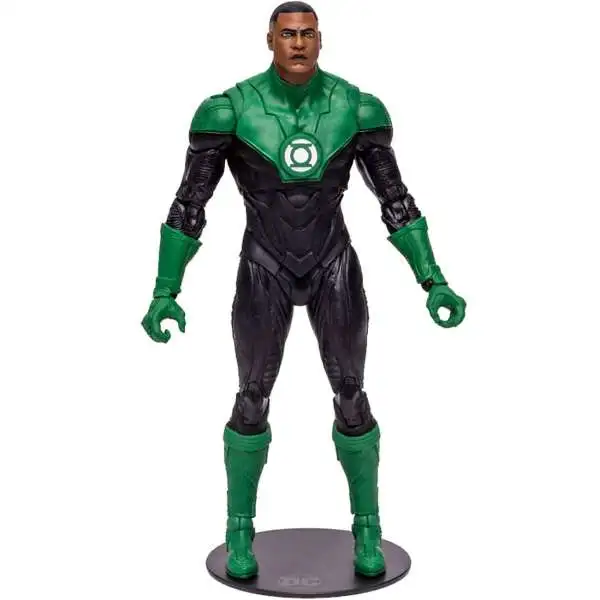 McFarlane Toys DC Multiverse Build Frost King Series Green Lantern John Stewart Action Figure [Endless Winter]