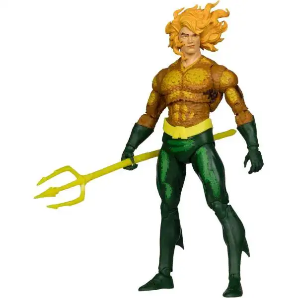 McFarlane Toys DC Multiverse Build Darkseid Series Aquaman Action Figure [Justice League Task Force]
