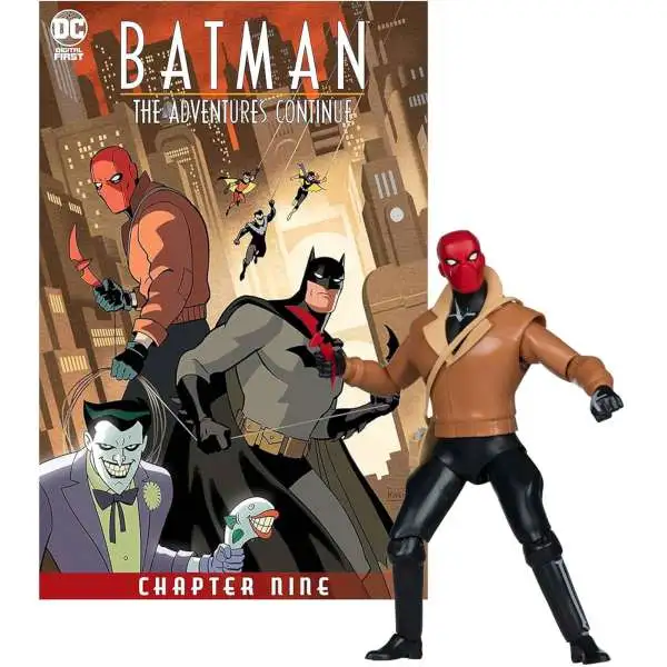 McFarlane Toys DC Direct Page Punchers Red Hood Action Figure with Comic Book [Batman: The Adventures Continue]