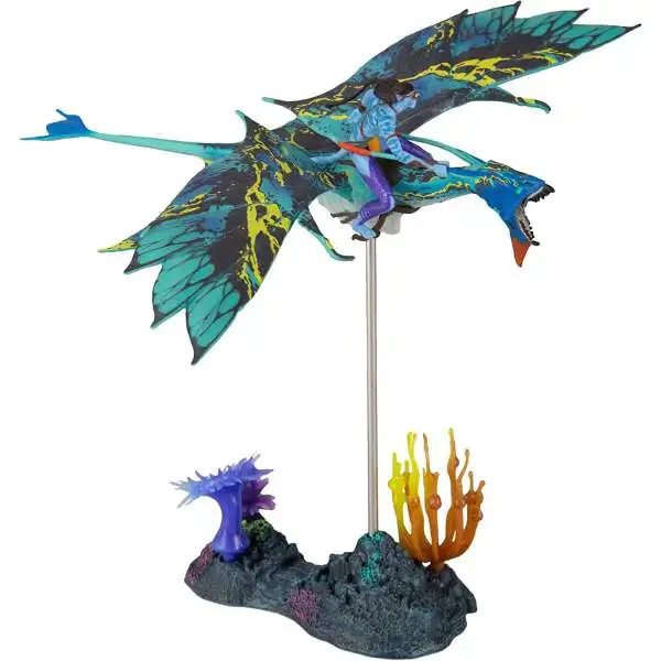 McFarlane Toys Avatar Way of the Water Banshee Rider Neytiri Action Figure [Damaged Package]