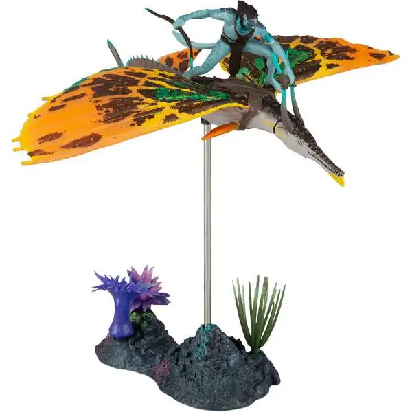 McFarlane Toys Avatar Way of the Water Tonowari & Skimwing Action Figure