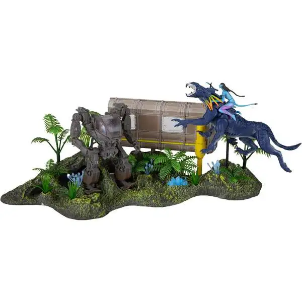 McFarlane Toys Avatar Way of the Water Shack Site Battle Playset