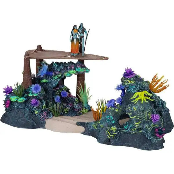 McFarlane Toys Avatar Way of the Water Metkayina Reef Playset [with Tonowari & Ronal]