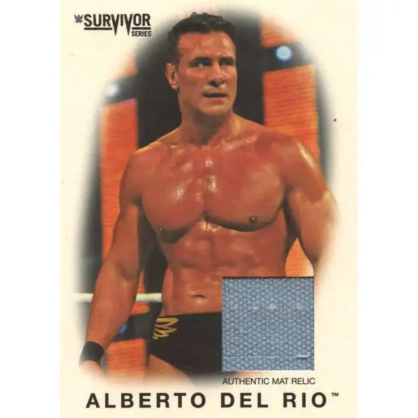 WWE Wrestling Topps 2016 Heritage Alberto Del Rio #119 / 199 [Mat Relic]