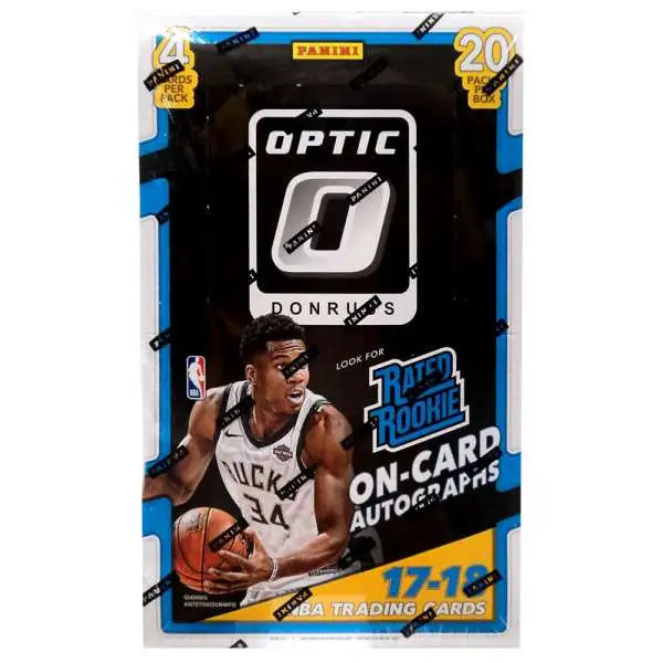 NBA Panini 2017-18 Donruss Optic Basketball Trading Card RETAIL Box [20 Packs]