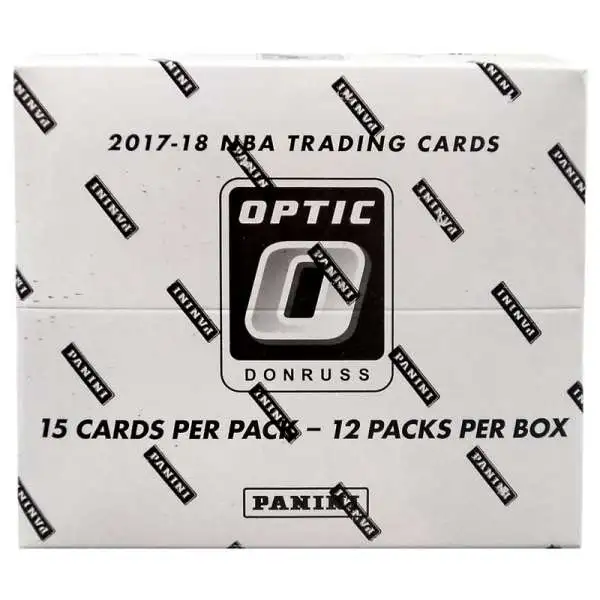 NBA Panini 2017-18 Donruss Optic Basketball Trading Card VALUE Box [12 Packs]
