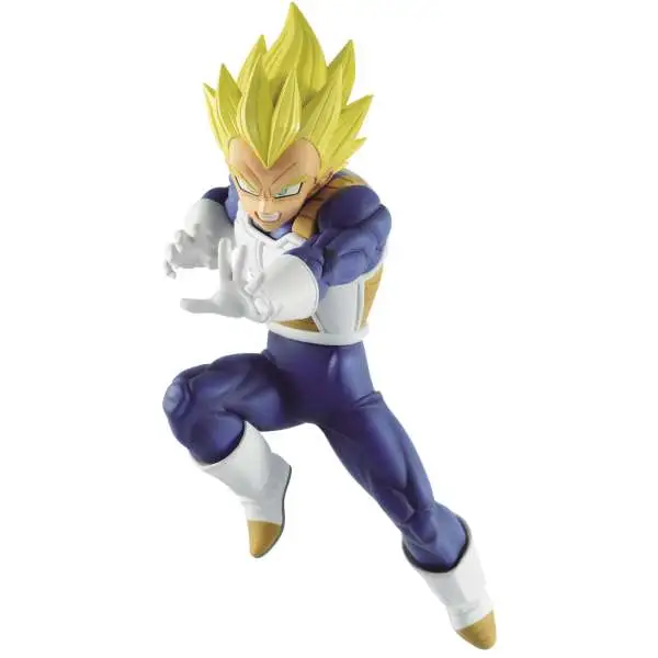 Dragon Ball Super Chosenshiretsuden II Super Saiyan Vegeta 5.5-Inch Collectible PVC Figure [Vol. 5, Damaged Package]
