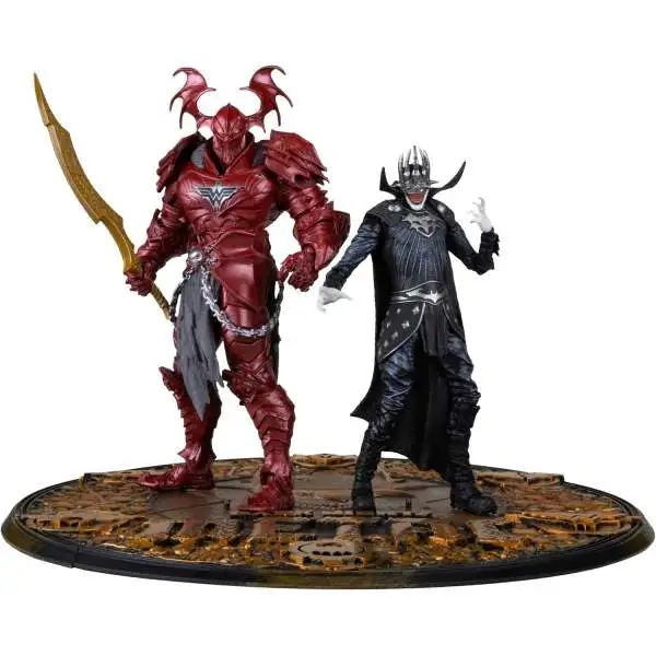McFarlane Toys DC Multiverse Collector Edition The Merciless & Batman Who Laughs Action Figure 2-Pack [Knight Armor]