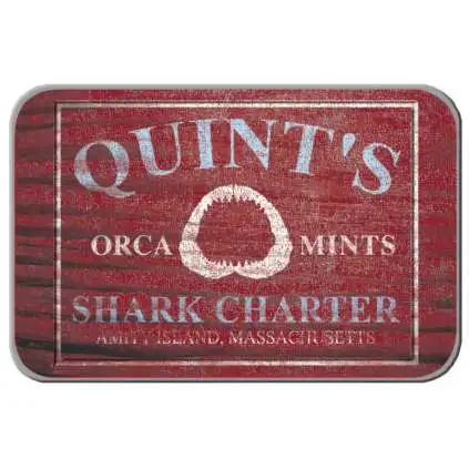 Jaws Quint's Mints Candy Tin