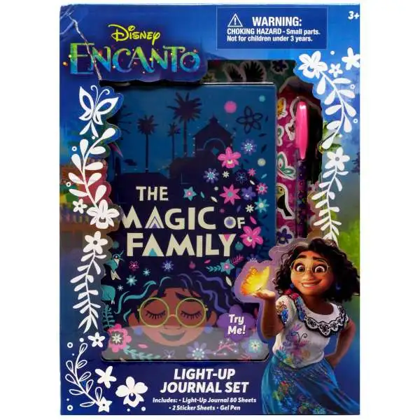 Disney Encanto Light-Up Journal Set