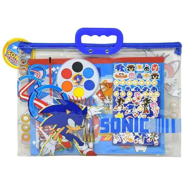 Sonic The Hedgehog 12 Pieces Tote Set