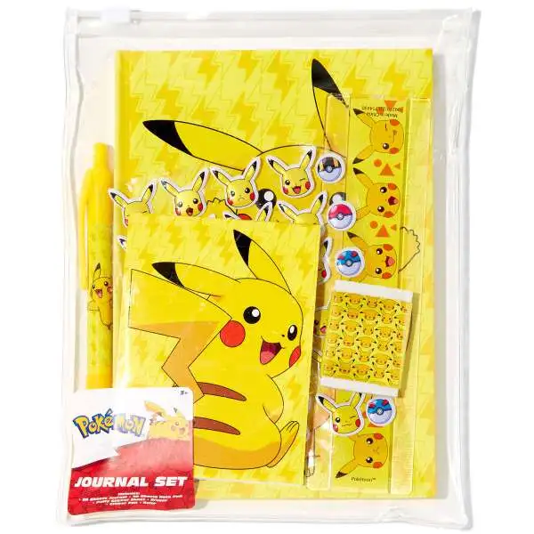 Pokemon Pikachu Journal Set