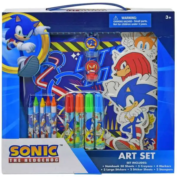 Sonic The Hedgehog Art Set