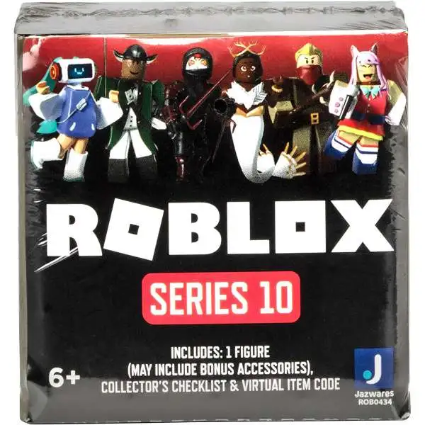 Roblox Series 10 Mystery Pack [1 RANDOM Figure & Virtual Item Code]