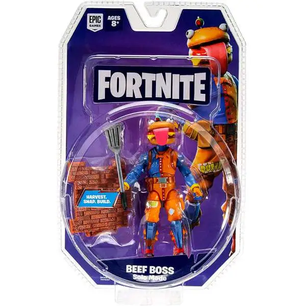 Fortnite Solo Mode Beef Boss Action Figure