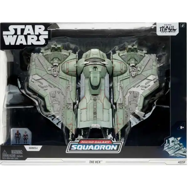 Star Wars Micro Galaxy Squadron Series 4 The Hex Vehicle [Maul Shadow Lord]