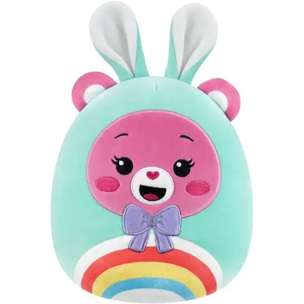 Squishmallows Care Bears Cheer Bear 8-Inch Plush