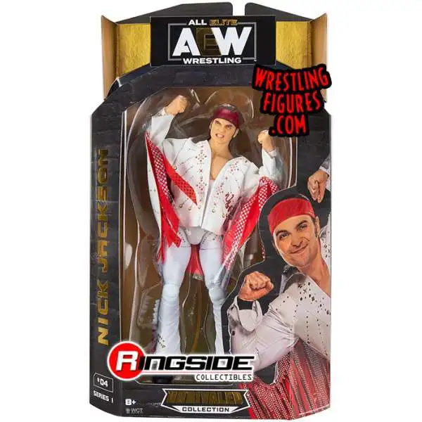 AEW All Elite Wrestling Unrivaled Collection Series 1 Nick Jackson Action Figure [Young Bucks]