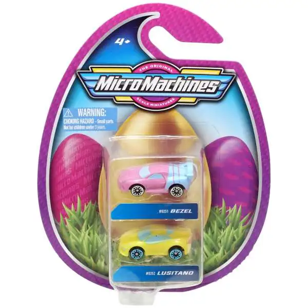 Micro Machines Spring Bezel & Lusitano Vehicle 2-Pack