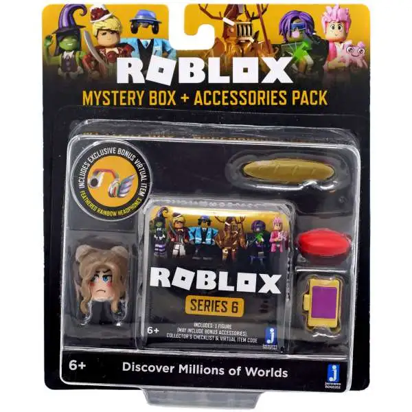 Roblox Series 6 Mystery Pack Orange Cube, 1 RANDOM Figure Virtual Item Code  Jazwares - ToyWiz