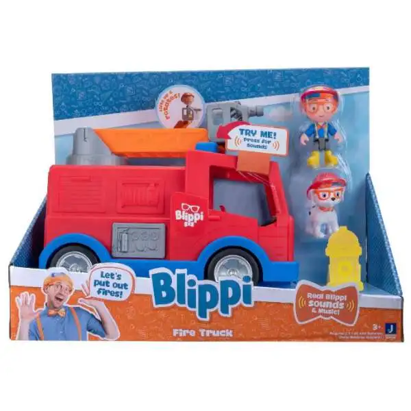 Blippi Fire Truck Vehicle