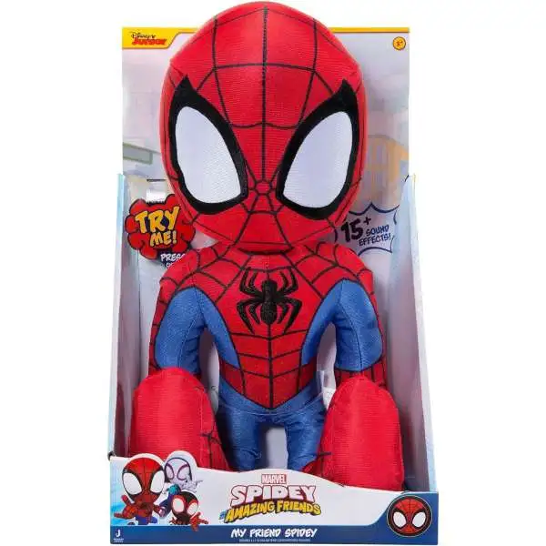 Marvel Spidey & His Amazing Friends My Friend Spidey 16-Inch Plush with Sounds