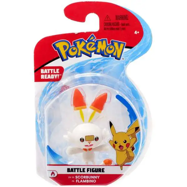 Pokemon Battle Figure Scorbunny 2-Inch Mini Figure