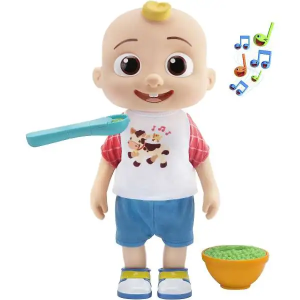 CoComelon JJ Exclusive Deluxe Interactive Doll with Sound