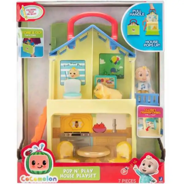 CoComelon Pop n' Play House Deluxe Playset