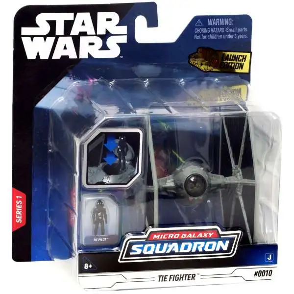 Star Wars Micro Galaxy Squadron TIE Fighter Vehicle #0010 [Launch Edition]