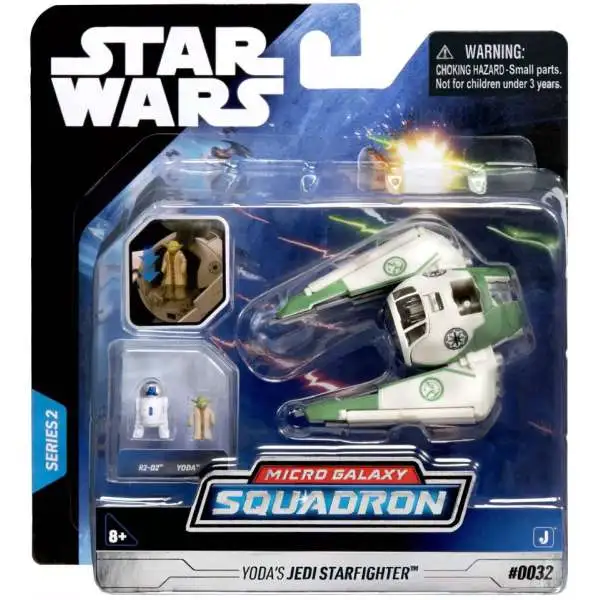 Star Wars Micro Galaxy Squadron Yoda's Jedi Starfighter Vehicle