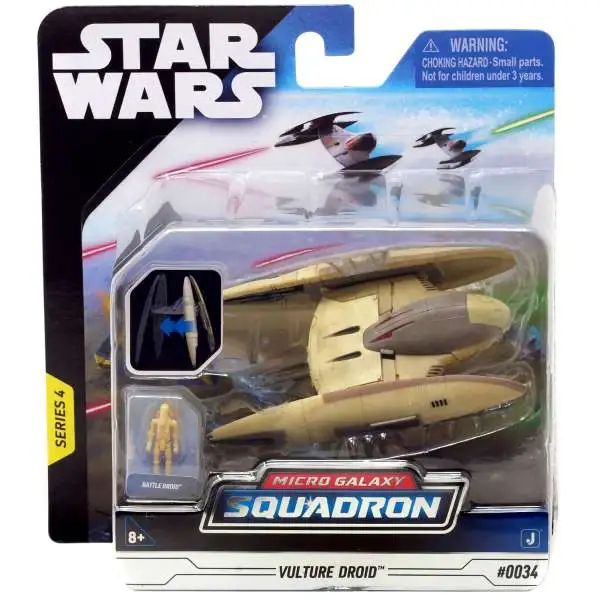 Star Wars Micro Galaxy Squadron Vulture Droid Vehicle